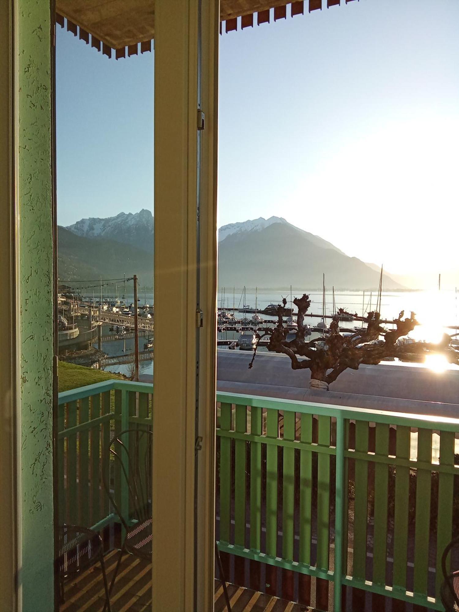 Locanda Dei Pescatori Domaso Bagian luar foto