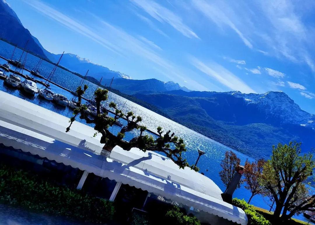 Locanda Dei Pescatori Domaso Bagian luar foto